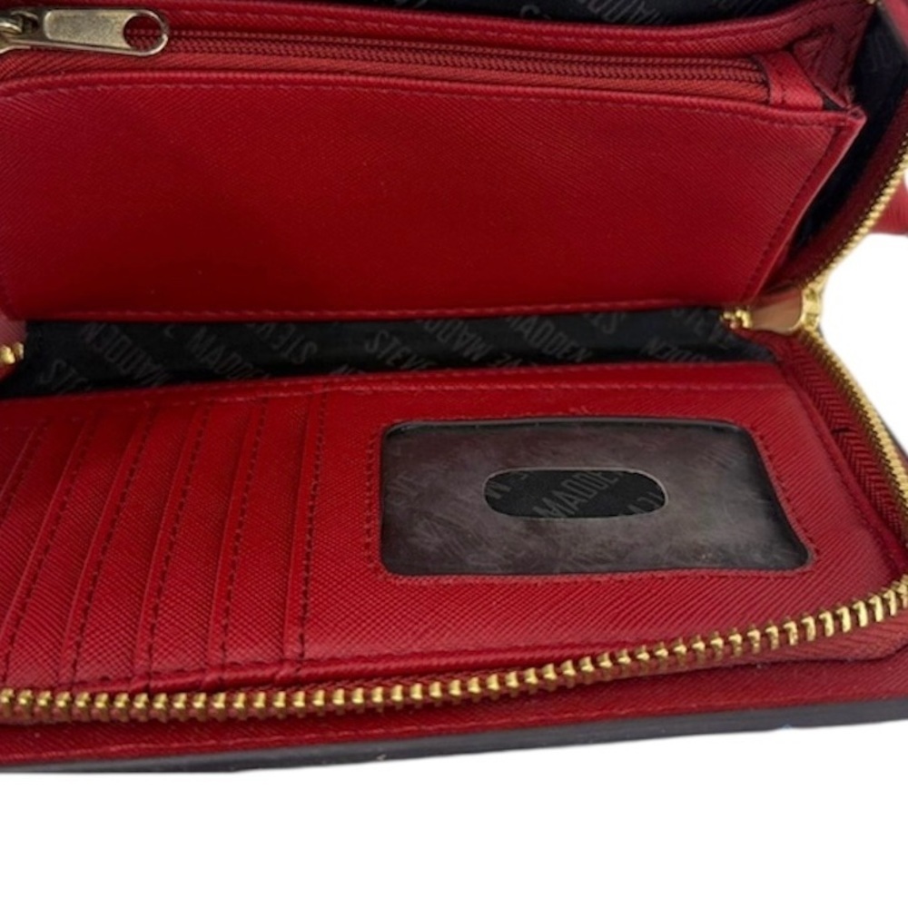 Steve Madden Bold Red Crossbody Bag - Picture 3 of 4